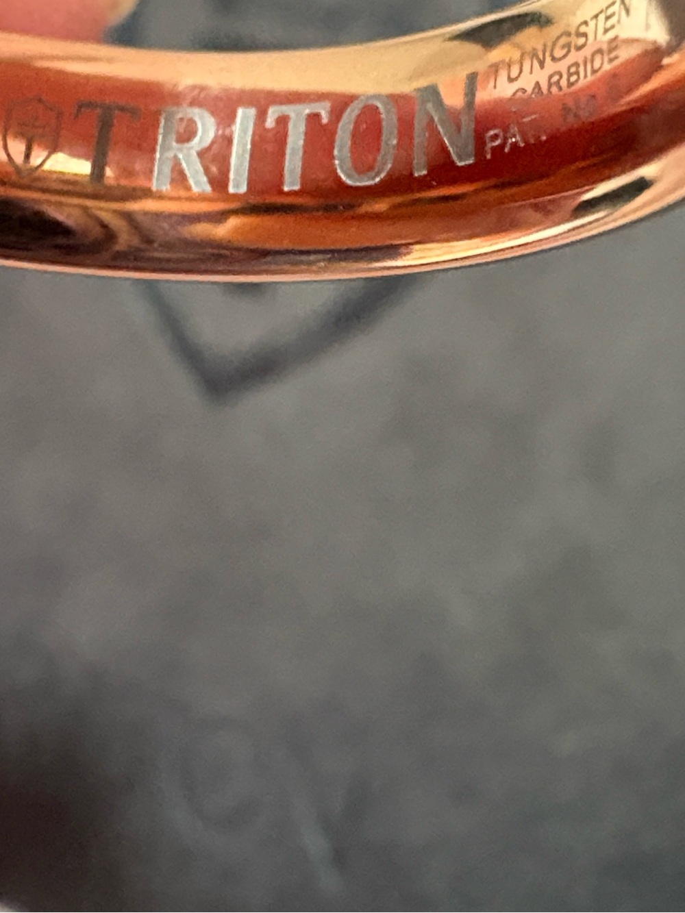 NWT [Triton] 6MM Tungsten Carbide Domed Bright Finish/Round Edge Ring Men’s 12 - Picture 7 of 10